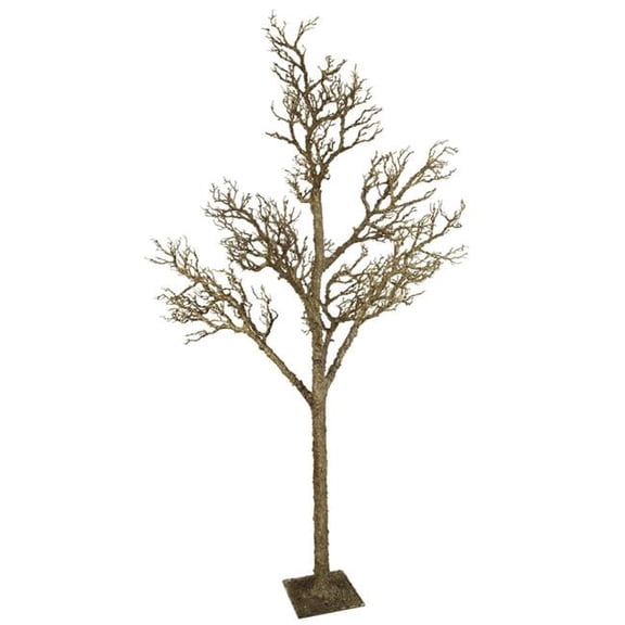 11 ft. PE Twig Tree with No Leaves, Brown