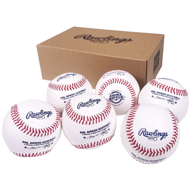Pelotas de béisbol Rawlings CAL RIPKEN LEAGUE RCAL1 Youth/14U, 6 unidades