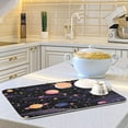 thumbnail image 6 of Astronomy Illustration Design (4) Absorbent Dish Drain Mat,18"x16" Dish Drying Mats for Kitchen Counter,Dish Drying Pads for Sinks,Draining Racks, 6 of 7