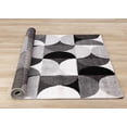 thumbnail image 6 of Rug Branch Mid-Century Geometric Grey Indoor Area Rug - 8' x 11', 6 of 8