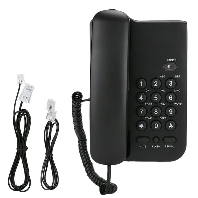 Durability Environmental Protective Quality ABS Office Telephone, Telephone, For Hotel Home White,Black
