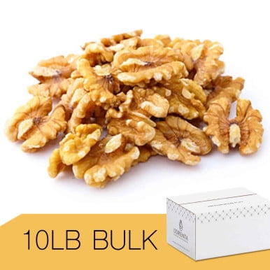 Walnut Chandler Halves & Pieces - Bulk - 25 lb. Case