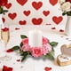 thumbnail image 4 of Corona De Velas De Plástico Con Rosas Simuladas Corona de rosas de seda roja con diseño de sandía para decoración de velas de boda, fiestas y ambiente festivo (1 unidad) JASKFLY, 4 of 9