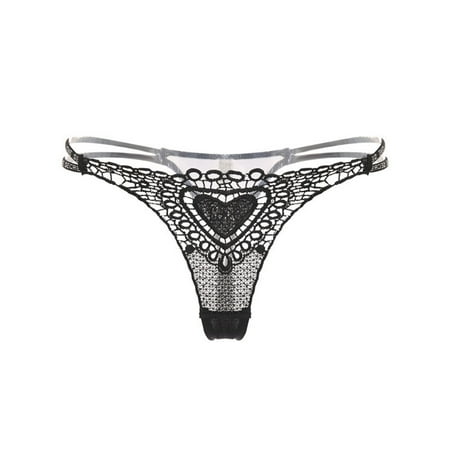 KBKYBUYZ Discount Women Floral Embroidery Mesh Sheer Panties Underwear Lingerie Briefs Thongs