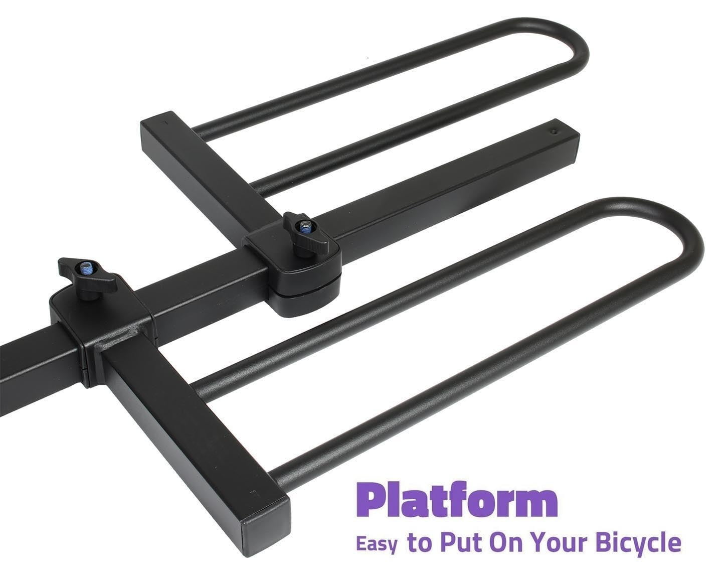 venzo 4 bike bicycle platform style carrier