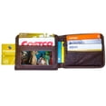 thumbnail image 2 of Cartera Para Hombre Enco Footwear mod 11 Piel Original Triple Pliegue Café, 2 of 5