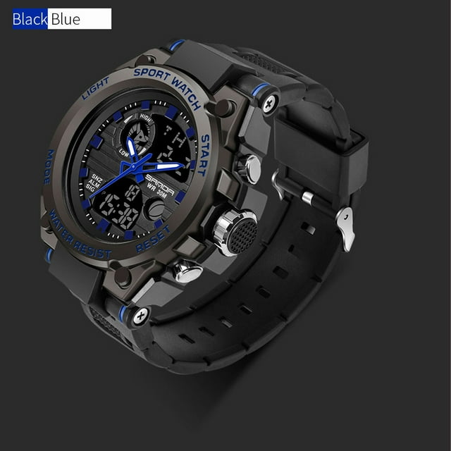 Reloj deportivo para hombre, relojes para hombre, reloj deportivo para hombre, pantalla analógica, digital, LED, electrónico, reloj de pulsera, reloj electrónico