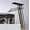High Brushed Nickel, variant on Glass Waterfall Spout Basin Faucet Deck Mounted Waterfall Hot Cold Water Tap Single Handle Bathroom Mixer Tap