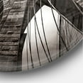 thumbnail image 3 of Designart 'Brooklyn Bridge in NYC USA ' Modern wall clock, 3 of 6