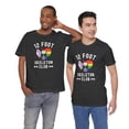 thumbnail image 6 of 12 foot Skeleton Club funny LGBTQ pride Giant Skelly Unisex Leisure T-shirt, 6 of 7