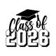 thumbnail image 4 of Pegatinas conmemorativas de graduación 2026, transparentes, con lámina dorada, impermeables | Etiquetas y decoraciones para regalos y sobres | Recuerdos para fiestas y celebraciones, 4 of 6