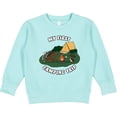 thumbnail image 2 of Inktastic My First Camping Trip-camping Hedgehog Toddler Sweatshirt, 2 of 4