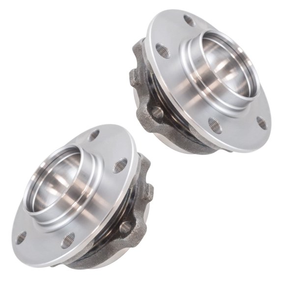 TRQ Front Wheel Bearing & Hub Assembly LH RH Pair for BMW 5 6 7 Series Alpina BHA52114 Fits select: 2011-2014 BMW 528, 2010-2014 BMW 535