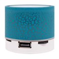 thumbnail image 1 of Yimiti Portable Speaker With Color Changing Led Light - Charging Cord,,Blue, 1 of 8