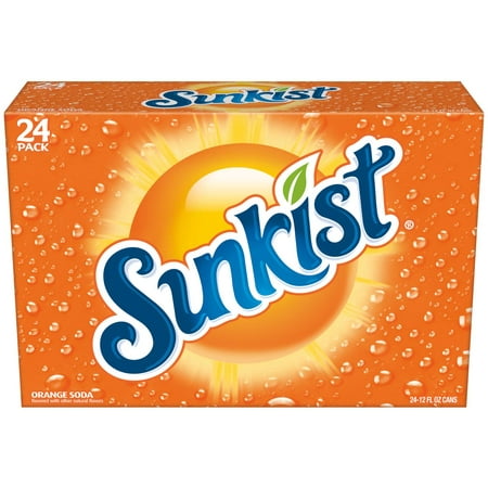UPC 078000113136 product image for Sunkist Orange Soda, 12 fl oz, 24 pack | upcitemdb.com