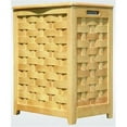 thumbnail image 1 of Oceanstar RHV0103N-Natural Finished Laundry Hamper with Interior Bag, 1 of 2