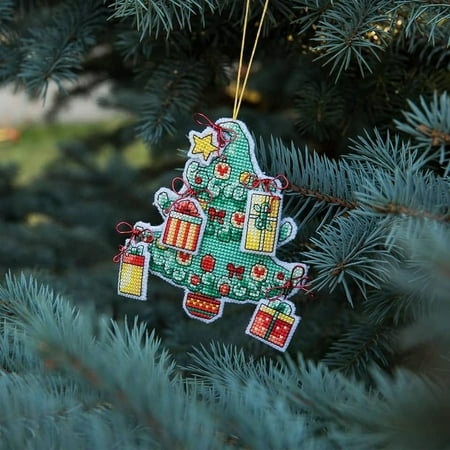 UPC: 4823069638696 | Christmas tree toy cross-stitch kit T-05C Set of pictures Christmas toys