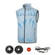 thumbnail image 5 of Chaqueta con ventilador, chaqueta fresca para exteriores, cómoda y transpirable, diseño plegable y portátil, ventilación con marco de metal, ideal para acampar, senderismo, actividades al, 5 of 8