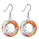 thumbnail image 2 of Pendientes para mujer, regalos para mujer, pendientes colgantes con personalidad de moda, pendientes de moda con fuego renacido, 2 of 3