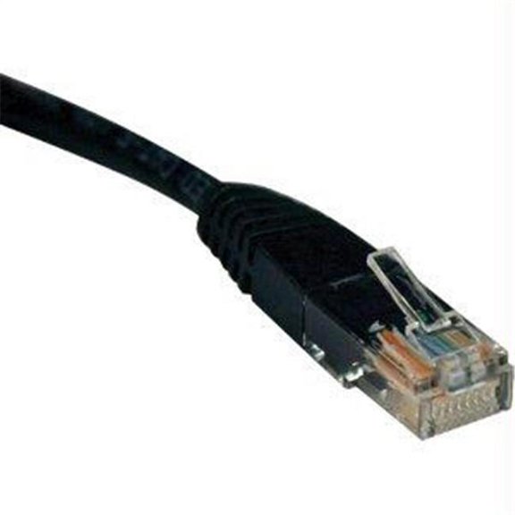 15Ft Cat5E - Cat5 350Mhz Patch Cable Rj45 M-M Black 15