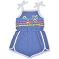 thumbnail image 2 of Paw Patrol Chase, Marshall and Skye Girls 2 Pack Sleeveless Romper, Toddler, 2 of 5