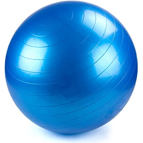 blue yoga ball