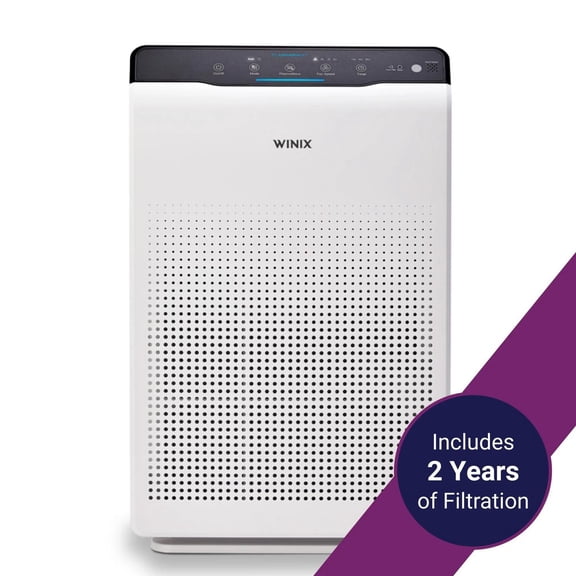 Winix C535 4-Stage True HEPA Air Purifier with PlasmaWave® Technology with two years of filters . Max Room Capacity 1776 sq ft.