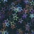thumbnail image 1 of Ahgly Company Machine Washable Indoor Square Transitional Blue Jay Blue Area Rugs, 8' Square, 1 of 7