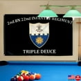 thumbnail image 4 of 22nd Infantry Regiment Flag 3x5Feet Military Banner with 2 Brass Grommets, 4 of 5