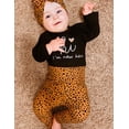 thumbnail image 2 of Newborn Baby Girl Clothes Im New Here Infant Newborn Outfit Cute Toddler Baby Girl Outfits 4PC Set 0-3 Months, 2 of 6