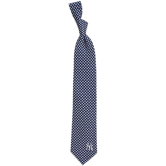 Men's New York Yankees Diamante Print Silk Tie