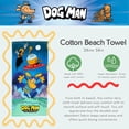 thumbnail image 3 of Toalla Franco Dog Man Supa Cop & Petey Book Kids 148 x 71 cm, 3 of 7