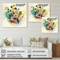 thumbnail image 4 of Designart Hexagon And Circular Abstract IV Canvas Wall Art, 4 of 5