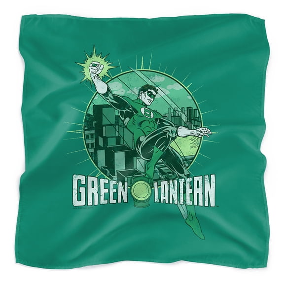 Green Lantern City Power Bandana (21 in x 21 in)