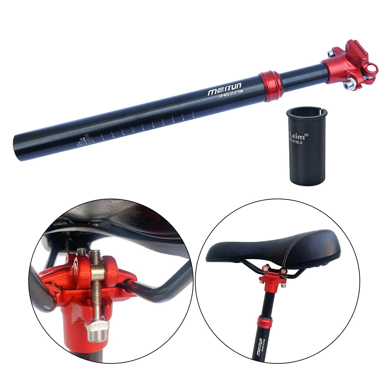 Tige De Selle Vélo Aluminium X AUTOHAUX - 25.4x450mm Pour VTT Et Vélo Route Tige Selle 450mm Universelle