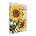 thumbnail image 3 of Stupell Industries You Are My Sunshine Vivid Sunflower Blossoms Graphic Art Gallery Wrapped Canvas Print Wall Art, Design by Conrad Knutsen, 3 of 7
