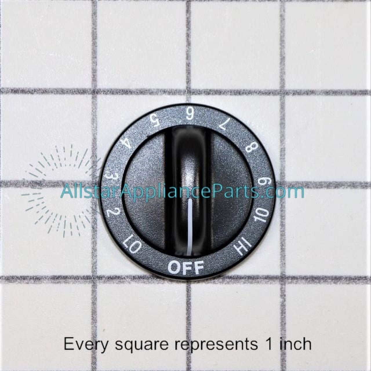 Whirlpool Range/Stove/Oven Control Knob WP71002187