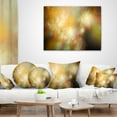 thumbnail image 4 of Designart Perfect Yellow Green Starry Sky - Abstract Throw Pillow - 12x20, 4 of 5