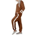 thumbnail image 3 of SHINE UP Sweatsuits Womens 2pcs Sets Jogger Set Casual 2 Piece Outfit Striped Sweatshirts Long Tracksuits, 3 of 10