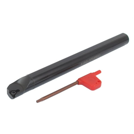 

Unique Bargains S16Q-STUPR11 16mm Shank Lathe Internal Threading Turning Tool Holder 95 Degree