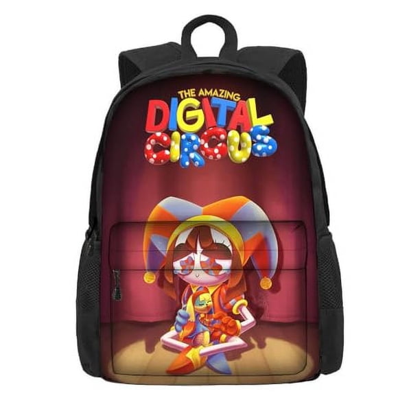 17 Inch Backpack The Amazing Digital Printing Bag, With Side Pockets,For Girls For School,Travel, Hiking, Camping