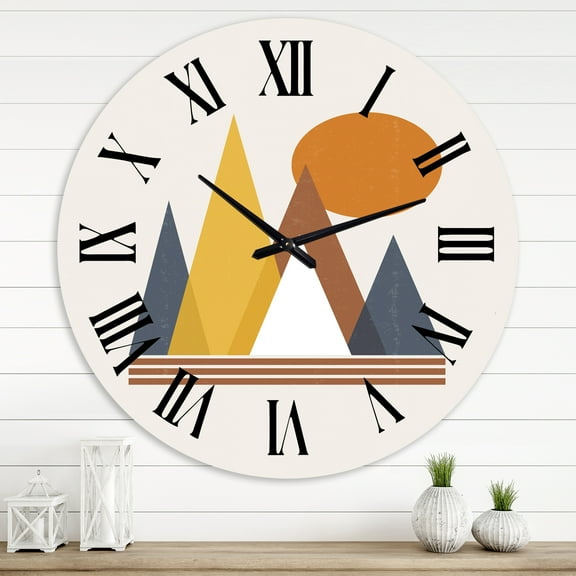 Designart 1 in Quartz Modern/Contemporary Wall Clock