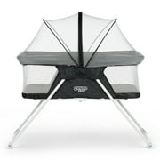 Cosco Kids Sleep Spot Baby Bassinet, Portable Bassinet for Baby, Noir Dot