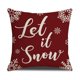 thumbnail image 1 of fundas de almohada de Navidad , funda de almohada de lino rústico para festividades, rojo y blanco, a cuadros, sillón, decoración de Navidad de(A.)(1 pieza), 1 of 5