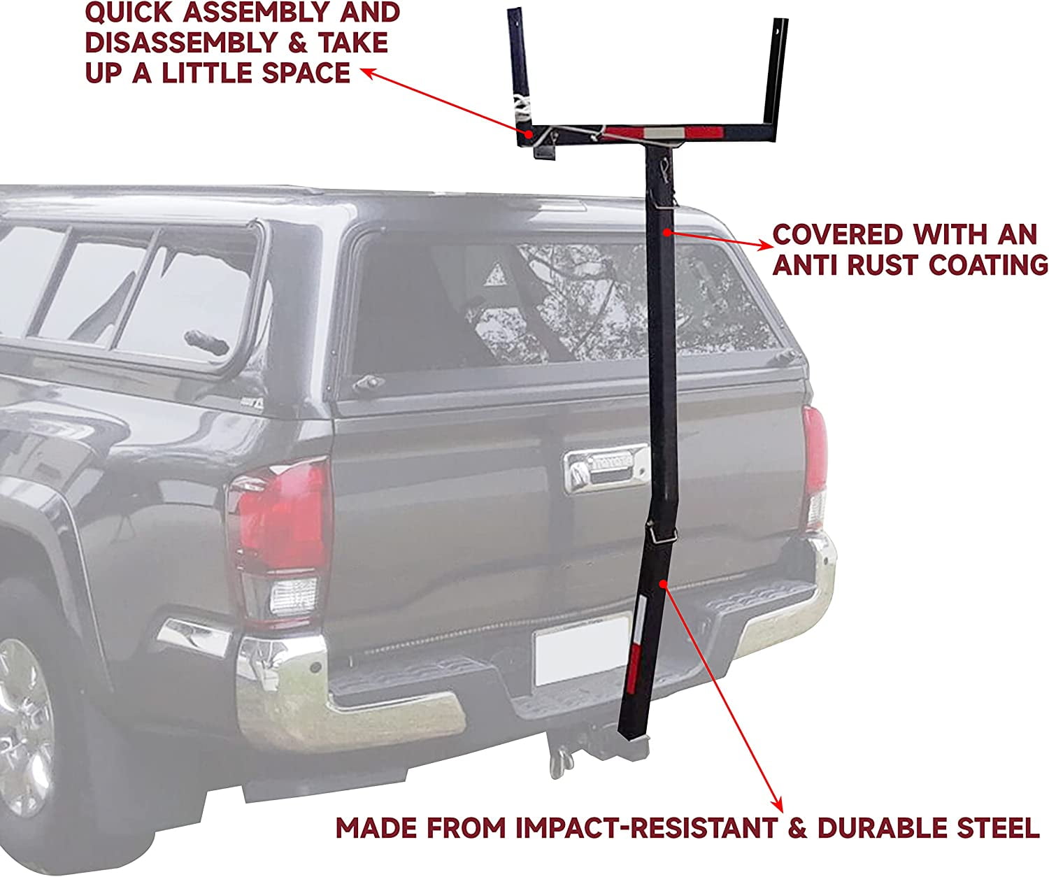 Buy KOJEM 2 IN 1 Pick Up Truck SUV Bed Hitch Adjustable Extender