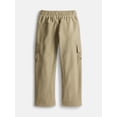 thumbnail image 2 of Athletic Works Boys' Fleece Cargo Pants, Sizes 4-18 & Husky, 2 of 3