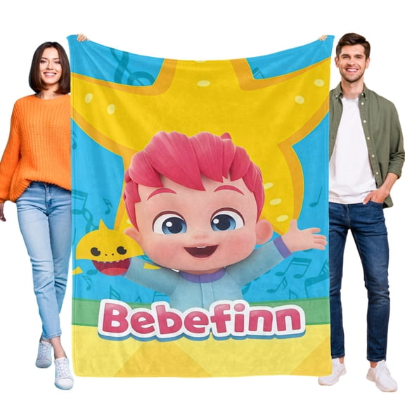 Throw Blanket for Bebefine Bed Couch Home Decor Soft Warm 30x40 Inch Flannel Blanket for Kids Boys Girls Gifts