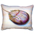 thumbnail image 1 of Betsy Drake HJ665 Coussin Fer à Cheval Crabe 16 x 20 Po. Grand Intérieur & Extérieur, 1 of 1