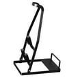 thumbnail image 2 of kowaku Vacuum Cleaner Stand Support Holder Versatile Use, Space Saving, Freestanding Storage Rack Metal Rack for Living Room Balcony Foldable Black, 2 of 7