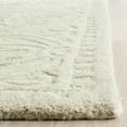 thumbnail image 4 of SAFAVIEH Cambridge Leslie Geometric Wool Area Rug, Light Green/Ivory, 6' x 9', 4 of 8